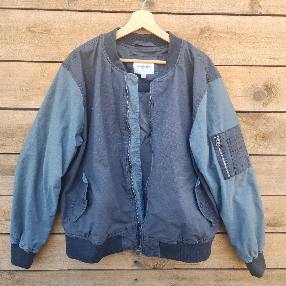 Goodfellow & Co Silver Gray Lightweight Shirt Jacket